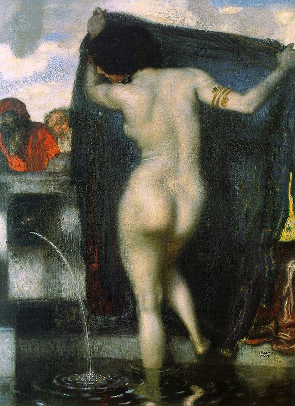 Franz von Stuck Susanna Bathing